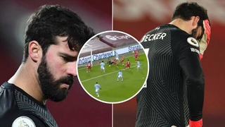 CĐV Liverpool ví Alisson với Karius sau những sai lầm liên tiếp trước Man City