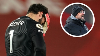 Liverpool: Klopp lấy lý do khó hiểu giải thích cho sai lầm của Alisson