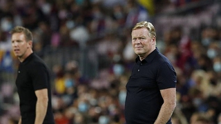 Ronald Koeman kêu gọi Barca kiên nhẫn sau trận thua Bayern Munich