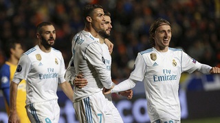 Video clip highlights bàn thắng trận APOEL Nicosia 0-6 Real Madrid