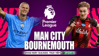 Soi kèo nhà cái Man City vs Bournemouth. Nhận định, dự đoán bóng đá Ngoại hạng Anh (21h00, 13/8)