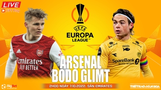 Nhận định bóng đá nhà cái Arsenal vs Bodo Glimt. Nhận định, dự đoán bóng đá cúp C2 (02h00, 7/10)