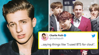 Charlie Puth tức tối vì bị nói dùng BTS gây chú ý, ARMY 'chia rẽ'