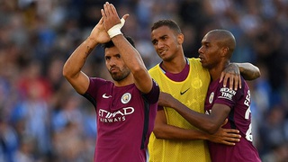 Video clip highlights bàn thắng trận Brighton 0-2 Man City