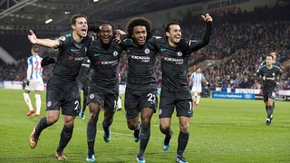 Video clip highlights bàn thắng trận Huddersfield 1-3 Chelsea