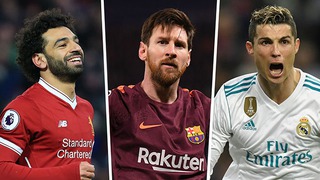 Salah được so với Ronaldo và Messi, sẽ cạnh tranh Quả bóng vàng