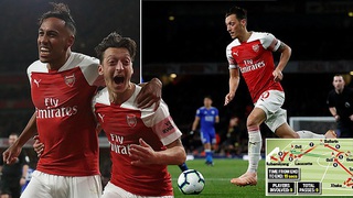 ĐIỂM NHẤN Arsenal 3-1 Leicester: Oezil truyền cảm hứng, Aubameyang hiệu quả, Pháo thủ tiếp tục thăng hoa