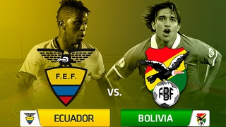 TRỰC TIẾP bóng đá Ecuador vs Bolivia, Vòng loại World Cup 2022 (7h30, 8/10)