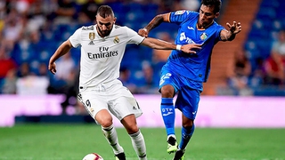 Video Getafe vs Real Madrid, La Liga vòng 19