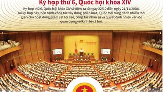 Những nội dung chính của Kỳ họp thứ 6, Quốc hội khóa XIV