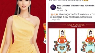 Trang phục 'Bàn thờ' cho Hoàng Thuỳ thi Miss Universe gây tranh cãi: BTC nói gì?