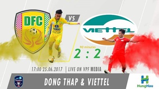 Viettel suýt thua Đồng Tháp trong trận 'thủy chiến'