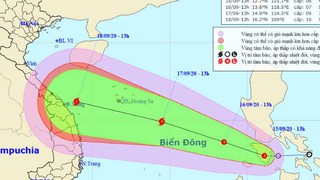 Áp thấp nhiệt đới sẽ đi vào Biển Đông và khả năng mạnh thêm