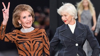 VIDEO: U80 Helen Mirren và Jane Fonda khiến Paris 'dậy sóng'