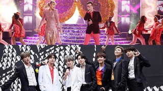 VIDEO: Chung kết 'The Voice' Mỹ 'lu mờ' vì Taylor Swift và BTS mang hit tới biểu diễn