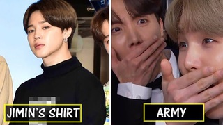 Jimin (BTS) mặc áo in câu chửi thề, fan vẫn đồng lòng tha thứ