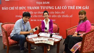 Thúc đẩy sự tham gia của báo chí trong giáo dục trẻ em gái dân tộc thiểu số