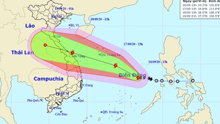 Bão số 5 tin bão mới nhất trên Biển Đông