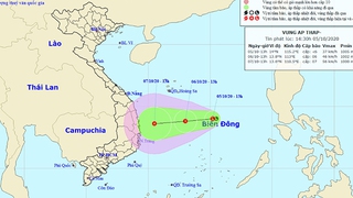 Dự báo thời tiết: Vùng áp thấp có khả năng mạnh lên thành áp thấp nhiệt đới