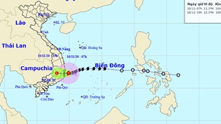 Tin bão mới nhất cơn bão số 13