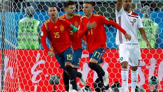 Video clip bàn thắng Tây Ban Nha 2-2 Morocco: 'La Roja' gỡ hòa phút cuối nhờ VAR