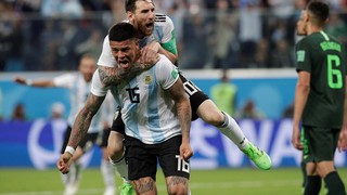 Video clip bàn thắng Nigeria 1-2 Argentina: Người hùng Marcos Rojo!