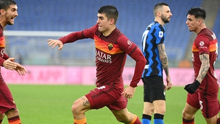 Roma 2-2 Inter: Inter bắt đầu hụt hơi