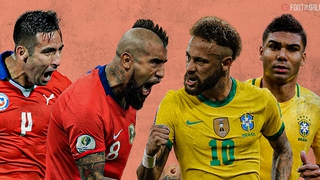 Link xem trực tiếp bóng đá Chile vs Brazil, vòng loại World Cup 2022 (08h00, 3/9)