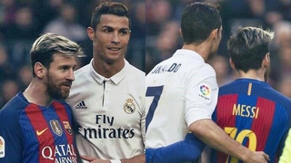 Tràn ngập những cử chỉ 'nhạy cảm', thân mật giữa Ronaldo và Messi