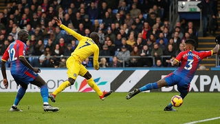 Video Crystal Palace 0-1 Chelsea: Kante mang quà về cho Sarri