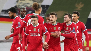 Liverpool 2-0 Midtjylland: Tân binh Diogo Jota tiếp tục tỏa sáng