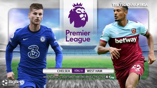 Soi kèo nhà cái Chelsea vs West Ham. Trực tiếp bóng đá vòng 14 Giải Ngoại hạng Anh