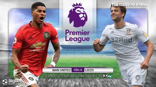 Soi kèo nhà cái MU vs Leeds. Trực tiếp bóng đá vòng 14 giải Ngoại hạng Anh