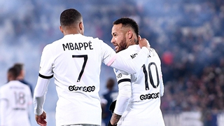 Bordeaux 2-3 PSG: Vắng Messi, PSG thăng hoa với Neymar - Mbappe