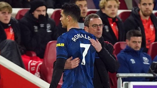 Ralf Rangnick: 'Tôi thay Ronaldo ra vì lợi ích của đội bóng'