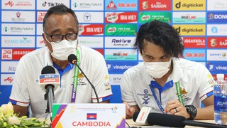 HLV U23 Campuchia bất ngờ vì thắng U23 Lào đậm