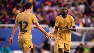 Barcelona 2-2 Juventus: Dembele và Kean cùng lập cú đúp