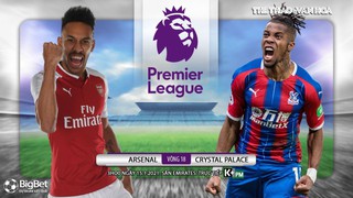 Soi kèo nhà cái Arsenal vs Crystal Palace. Vòng 18 Ngoại hạng Anh