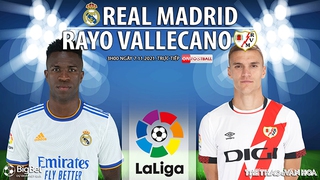 Soi kèo nhà cái Real Madrid vs Rayo Vallecano. Nhận định, dự đoán bóng đá La Liga (3h00, 7/11)