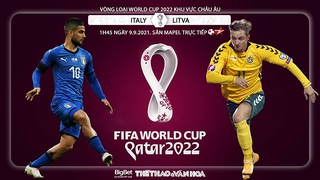 Soi kèo nhà cái Ý vs Litva và nhận định bóng đá vòng loại World Cup (1h45, 9/9)