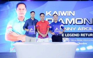 Thương hiệu pickleball Việt Nam Kaiwin chính thức bước ra thị trường quốc tế