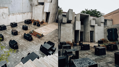 Quán cà phê tông đen xám... như phim kinh dị đang nổi lên mới đây, vì đâu mà dân mạng kẻ khen người chê?