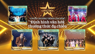 Nhìn lại Top 5 đề cử Cống hiến 2026: "Chuỗi chương trình của năm" - Định hình văn hóa thưởng thức đa chiều