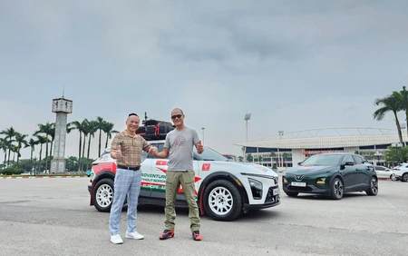 Chủ xe VinFast VF 7 lên đường "độc hành" xuyên lục địa, vượt 50.000 km từ Hà Nội đến châu Phi