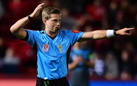 Trọng tài Úc bắt chính trận U23 Việt Nam gặp U23 Ả Rập Xê Út