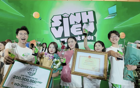 Sinh viên thế hệ mới 2025: ĐH Quốc gia Hà Nội chiến thắng với dự án nền tảng số hướng tới người khuyết tật