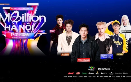 "Đội hình" 6 nghệ sĩ xuất hiện tại đại nhạc hội GENfest