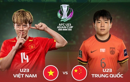 Lịch thi đấu bóng đá hôm nay 20/1: Trực tiếp U23 Việt Nam đấu với U23 Trung Quốc