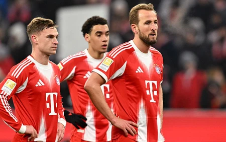 Thua sốc trên sân nhà, Bayern Munich đứt mạch bất bại ở Bundesliga