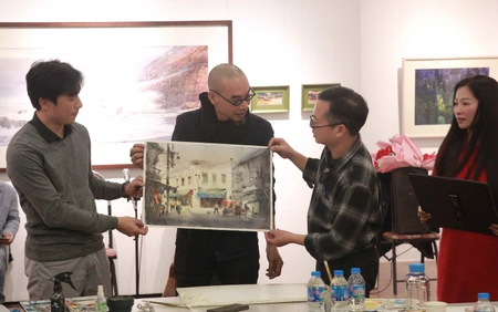 Tranh màu nước – vẻ đẹp trong trẻo của chất liệu giàu biểu đạt